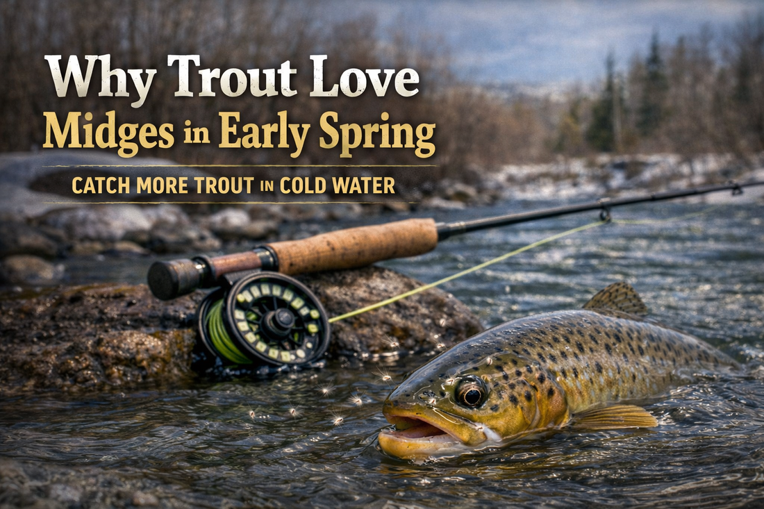 Why Trout Love Midges in Early Spring (And How to Use It to Catch More Fish)