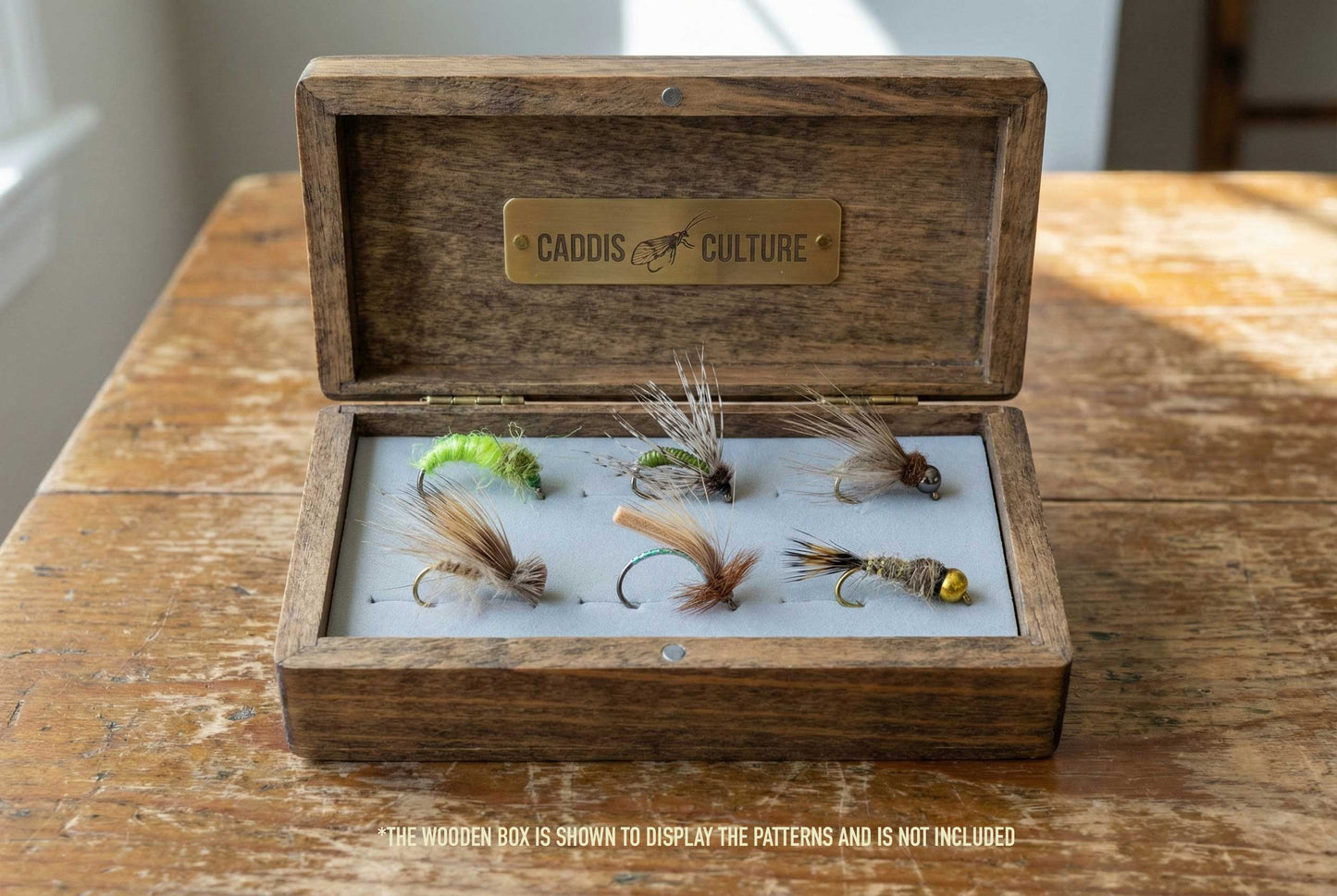 Caddis Culture Box - Larva, Pupa & Dries [READY TO SHIP]