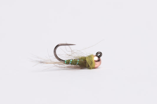 CDC Olive Jig - (12 Flies)